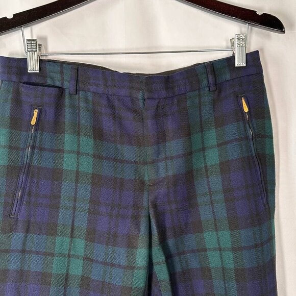 Ralph Lauren Christmas Black Watch Plaid Trousers Size 8 - Picture 9 of 16